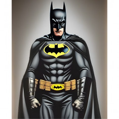 Sticker decorativ, Batman, Negru, 85 cm, 6189ST