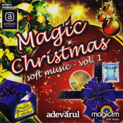 CD Colinde: Magic Christmas - Soft Music Vol.1 ( stare foarte buna ) foto
