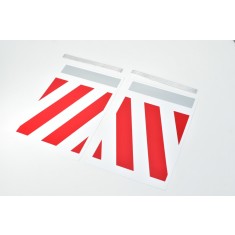 Steaguri de avertizare reflectorizante pentru obloane hidraulice Bar Cargolift