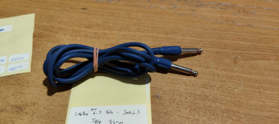Cablu Jack 6.3 Tata - Jack 6. Tata 1.4m #A5209 foto