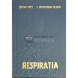 Respiratia. Fiziologia si fiziopatologia respiratiei - 1979 - Stefan Dutu (F164)