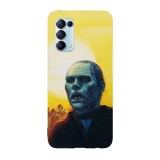 Husa compatibila cu Oppo A76 model Day of the Dead, Silicon, TPU, Viceversa, Transparent, Carcasa