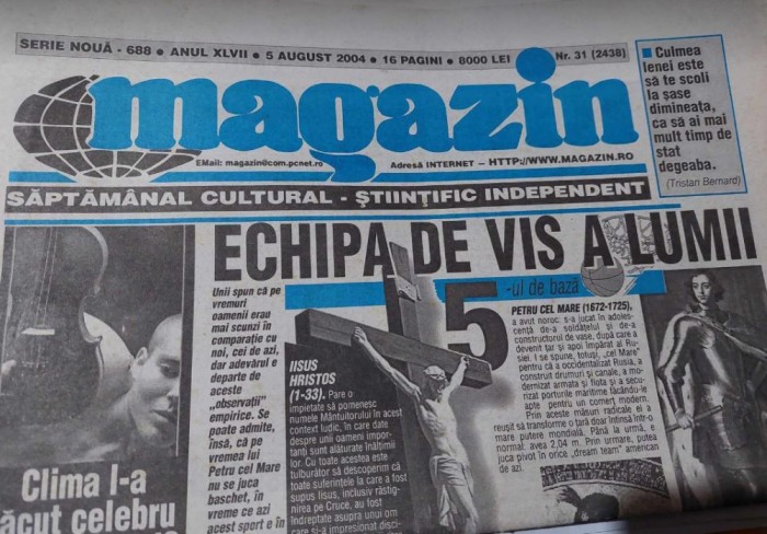 revista MAGAZIN - 5 august 2004