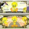 SUA = FANTASY NOTE (TJ6) = DESENE ANIMATE : TWEETY BIRD - 2013 - UNC