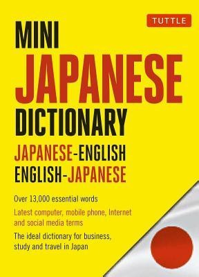 Mini Japanese Dictionary: Japanese-English, English-Japanese (Fully Romanized) foto