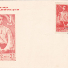 1950 Romania - FDC 1 Mai (dantelat + nedantelat), LP 264 & LP 264 a