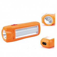 Lanterna de mana cu LED, incarcare solara, YJ-1027 foto