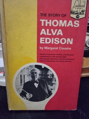 The story of Thomas Alva Edison - Margaret Cousins foto