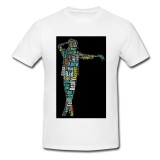 Tricou &quot; Michael Jackson Typography &quot;