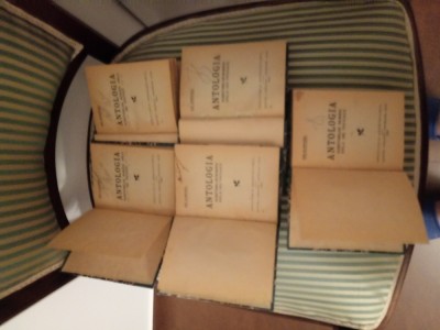 Ion Clopotel Antologia scriitorilor romani de la 1821 incoace,vol. 1-5, princeps foto