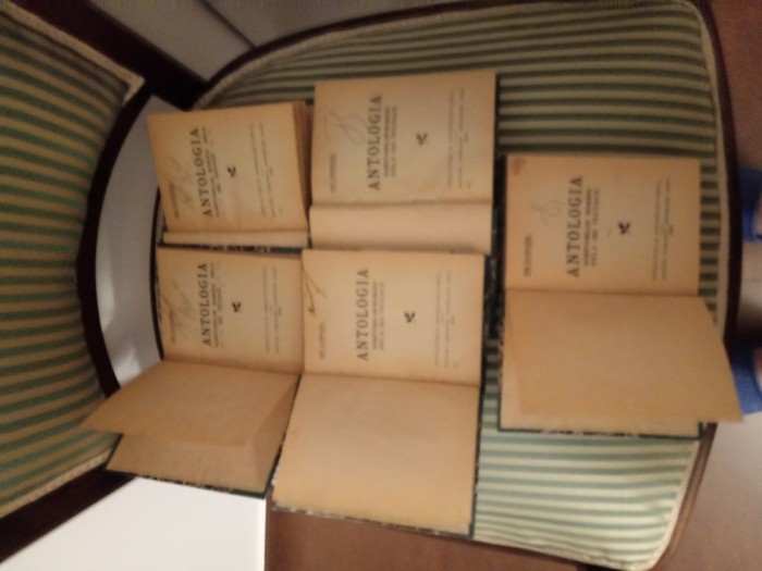 Ion Clopotel Antologia scriitorilor romani de la 1821 incoace,vol. 1-5, princeps