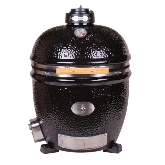 Grill ceramic cu carbuni LeChef BBQ Guru ProSerie 2.0, Monolith Essential GrillCooking