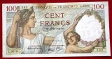 FRANTA 100 francs 19 10 1939 circulata **