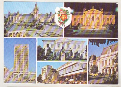 bnk cp Iasi - Vedere - necirculata - marca fixa foto