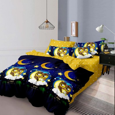 Lenjerie pat dublu,bumbac finet,6 piese,cearceaf normal 220x240cm, cearceaf pilota 200x220cm, 2 fete de perna 50x70, 2 fete de perna 70x70-M173 foto