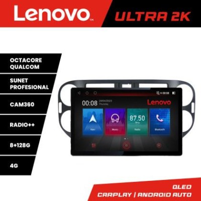 Navigatie VW Tiguan 2009-2015 ecran 13&amp;quot; 2K 8+128 Android Waze USB Navigatie 4G 360 Toslink Youtube Radio KIT-4 CarStore Technology foto