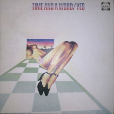 Yes ‎- Time And A Word (1991 - URSS - LP / VG)