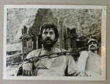 SECVENTA DIN FILMUL COPRODUCTIE MAGHIARO - ROMANA &#039; SENTINTA &#039; , FOTOGRAFIE DE PRESA , 1970
