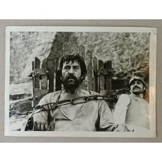 SECVENTA DIN FILMUL COPRODUCTIE MAGHIARO - ROMANA &#039; SENTINTA &#039; , FOTOGRAFIE DE PRESA , 1970