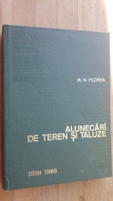 Alunecari de teren si taluze- M.N.Florea foto