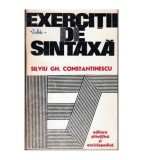 Silviu Constantinescu - Exercitii de sintaxa - 104568