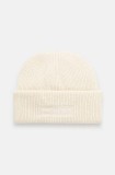 Iceberg caciula de lana culoarea bej, de lana, din tricot gros, 30&nbsp;437&nbsp;079