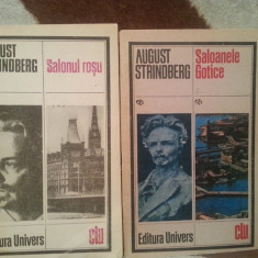 SALONUL ROSU/SALOANELE GOTICE-AUGUST STRINDBERG (2 VOL)