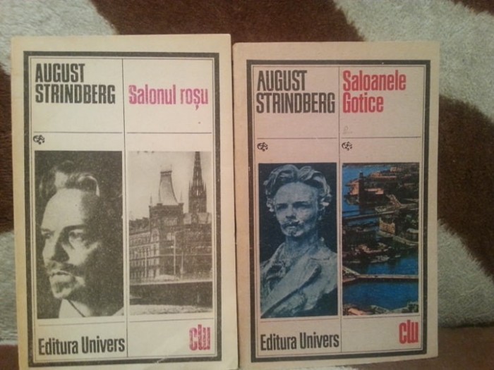 SALONUL ROSU/SALOANELE GOTICE-AUGUST STRINDBERG (2 VOL)