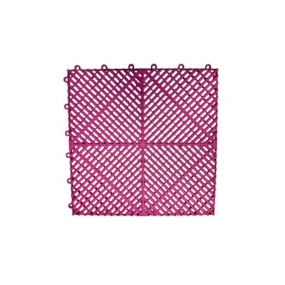 Pardoseala modulara ventilata 40x40x1,8cm Culoare Magenta Cod: PM10032 foto