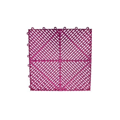Pardoseala modulara ventilata 40x40x1,8cm Culoare Magenta Cod: PM10032