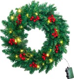Coronita de Craciun cu 20 LED, lumina calda, 45 cm, MagicHome