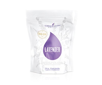 Bile efervescente cu lavanda pentru dus cada ( Lavender Calming Bath Bombs ) foto