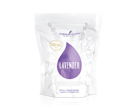 Bile efervescente cu lavanda pentru dus cada ( Lavender Calming Bath Bombs )