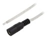 Cablu Prelungitor DC 5m 5,5/2,1mm Transparent, Bq Cable