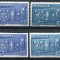 1938 , Lp 123 , Lp 123 a , Intelegerea Balcanica - serie dantelata + nedantelata - MNH