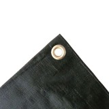 Prelată impermeabilă 3x5m (15m&sup2;) de 280 g/m&sup2;, verde, rezistentă la intemperii și rupere