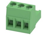 Conector regletă de conexiuni deconectabilă COMBICON M - 3 pini, 12A