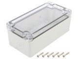 Carcasă Universală 80x160x60 mm cu Bucșă din Alamă ABS-PC