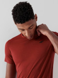 Tricou de antrenament regular cu uscare rapidă pentru bărbați - roșu, 4F Sportswear
