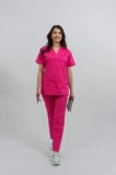 Bluză medicală Clio unisex XXL 270 - Roz fuchsia