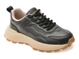 Cumpara ieftin Pantofi sport GRYXX negri, 251220, din piele ecologica