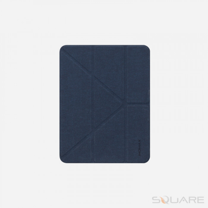Huse de telefoane Momax, Flip Cover with Pen for Apple iPad Pro 2018 12.9 inch, Blue