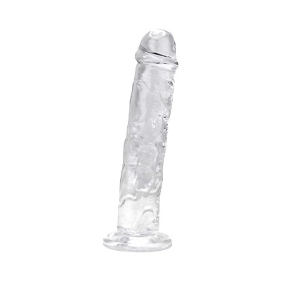 Loving Joy 9.5 Inch Suction Cup Dildo Clear foto