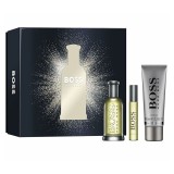 Hugo Boss Bottled - Set Cadou (Apa de Toaleta 100 ml + Gel de dus 100 ml + Apa de Toaleta 10 ml), Barbati