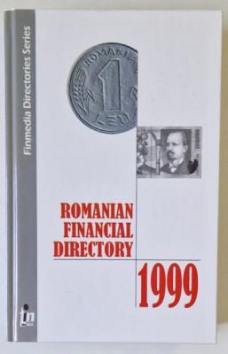 ROMANIAN FINANCIAL DIRECTORY , 1999 foto