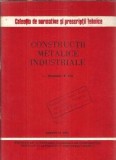 Cumpara ieftin Constructii metalice industriale. Normativ 1985 (volumul 1)