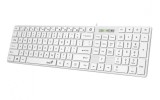 TASTATURA GENIUS USB, multimedia, 104 taste + 12 taste multimedia, alb, &quot;SlimStar 126&quot; &quot;31310017408&quot; (timbru verde 0.8 lei)