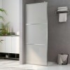 VidaXL Paravan de duș walk-in, 90 x 195 cm, sticlă ESG mată 146646