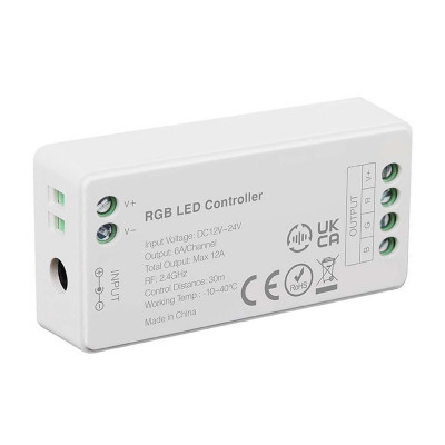 Controller banda LED RGB WI-FI 12/24V 12A V-TAC SKU-2912 foto
