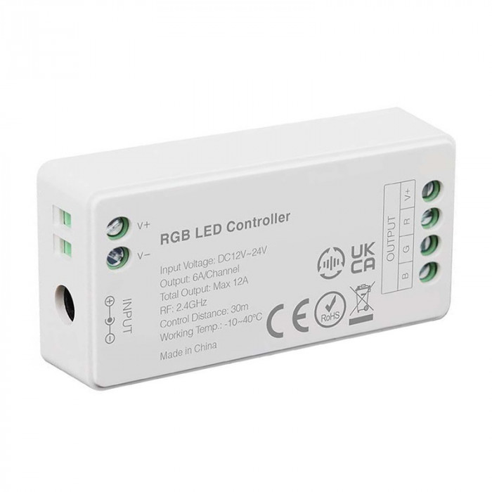 Controller banda LED RGB WI-FI 12/24V 12A V-TAC SKU-2912